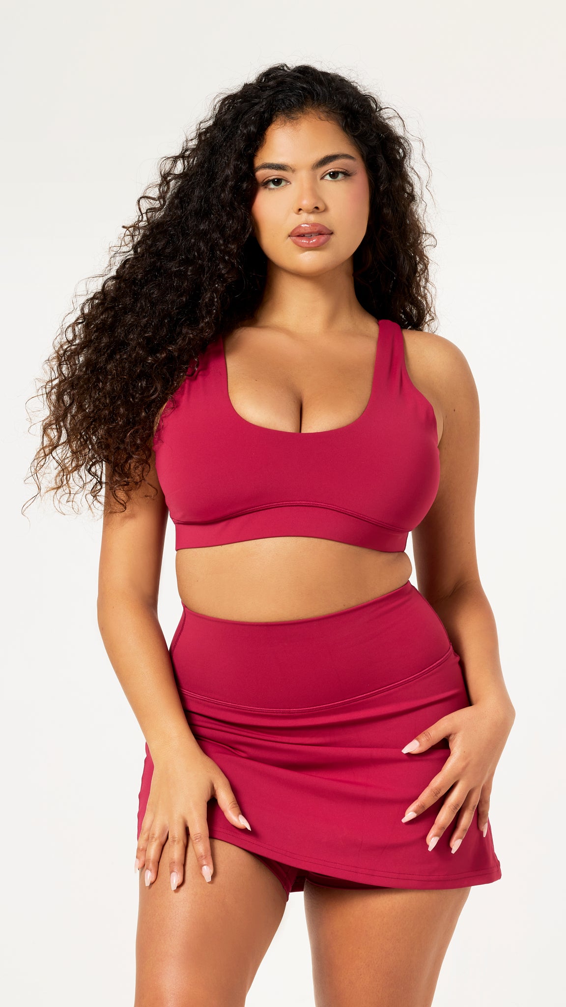 Scoop Neck Classic Sports Bra
