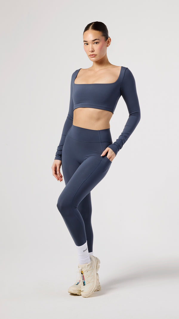 Embody High-Waisted Leggings W Pockets - Vista alternativa