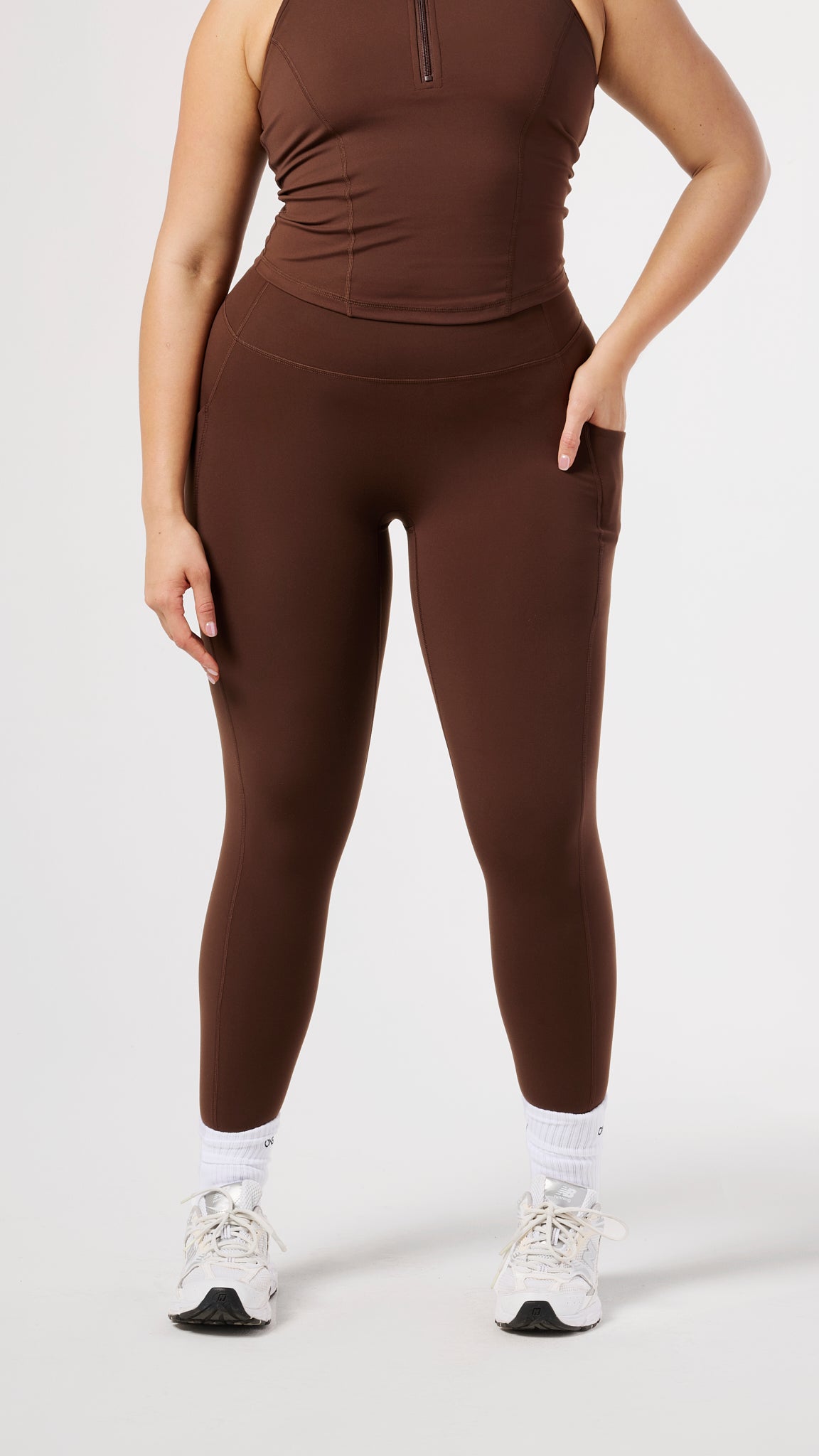 Embody High Waist Leggings W Pockets