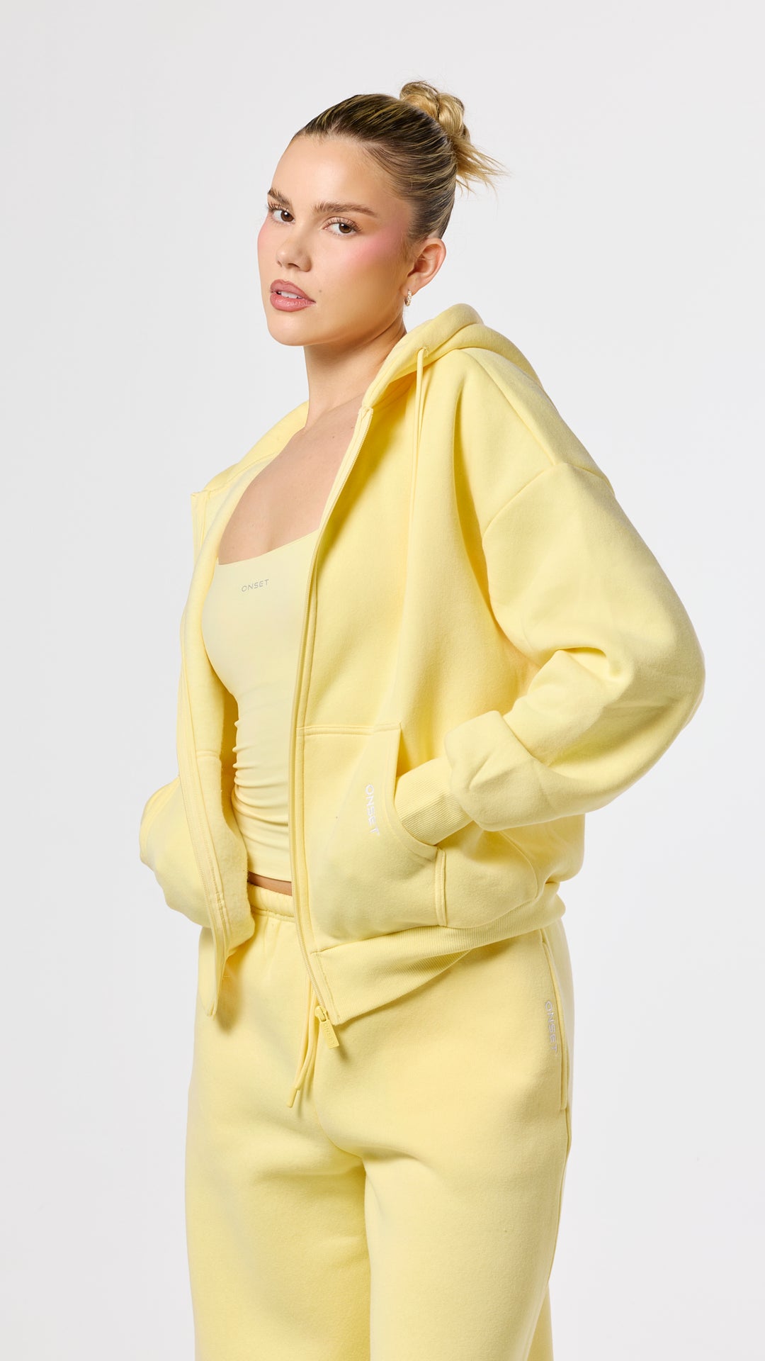 Relaxed Fleece Boyfriend Zip-Up – ONSET