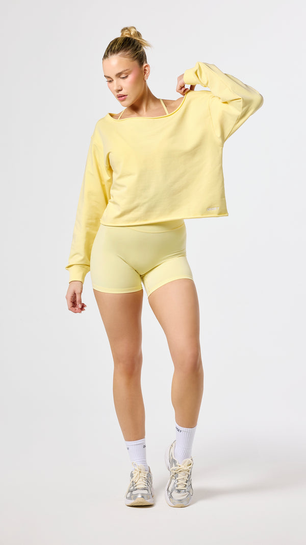 Off-The-Shoulder Sweatshirt - Vista alternativa