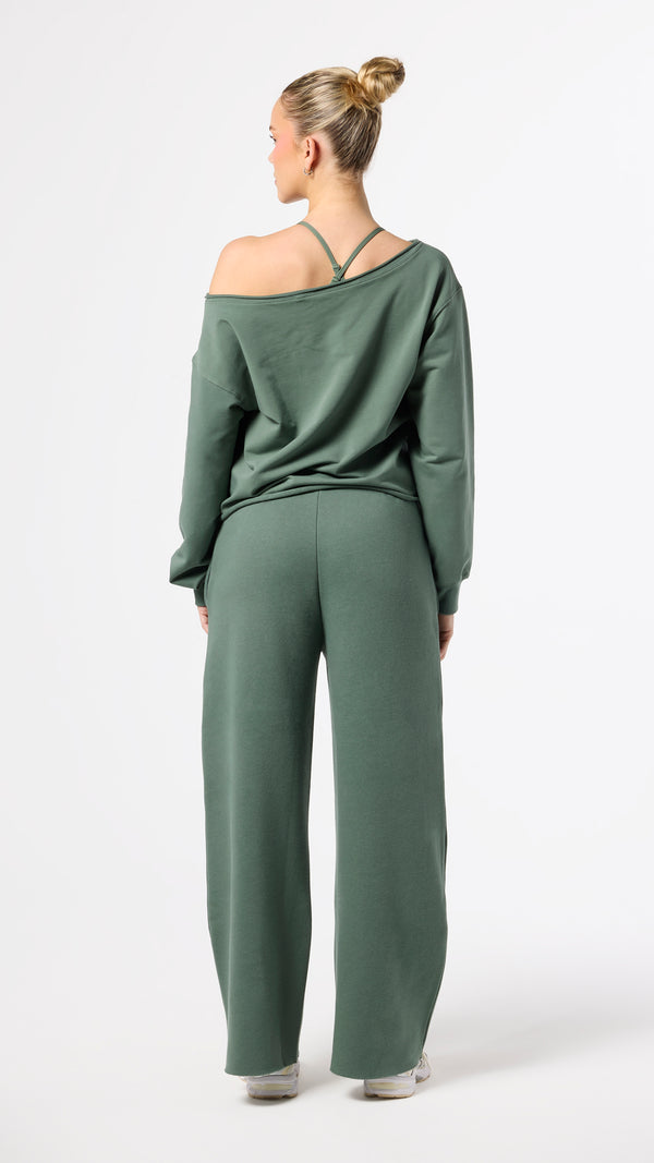 Off-The-Shoulder Sweatshirt - Vista alternativa