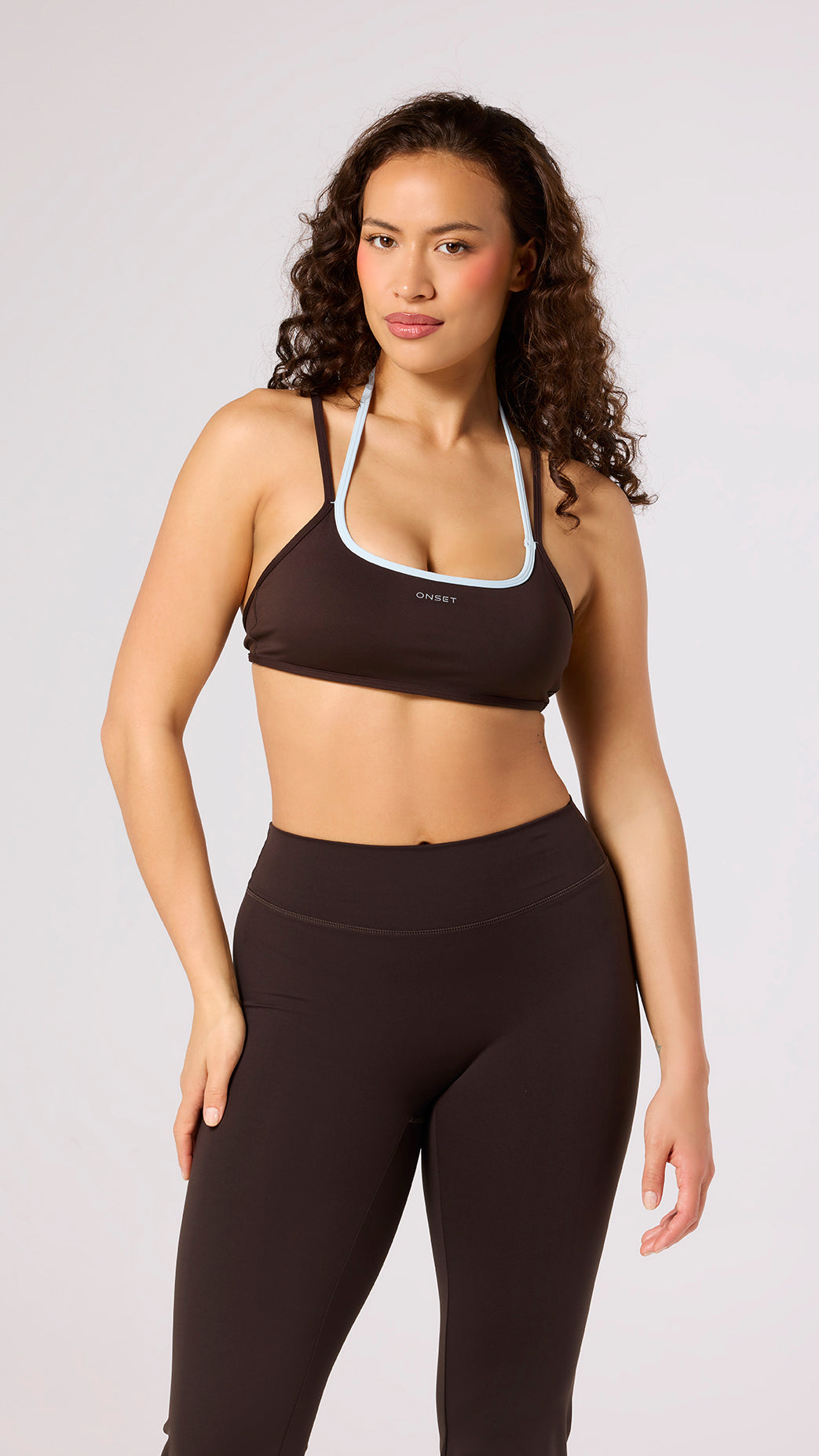 Signature Halter Contrast Bra