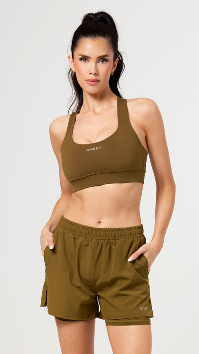 Live Well Racerback Sports Bra