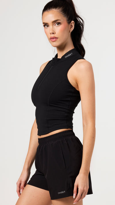 Live Well Active Zip Tank