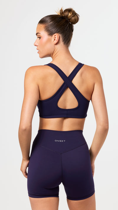 Basics V-neck Sports Bra