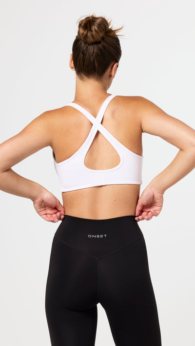 Basics V-neck Sports Bra