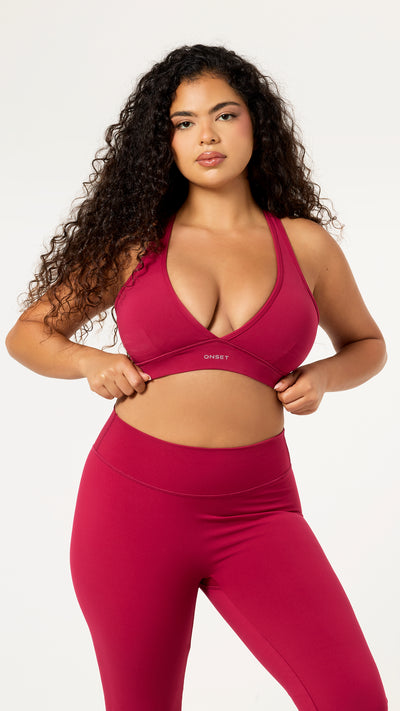 Embody V-Neck Sports Bra