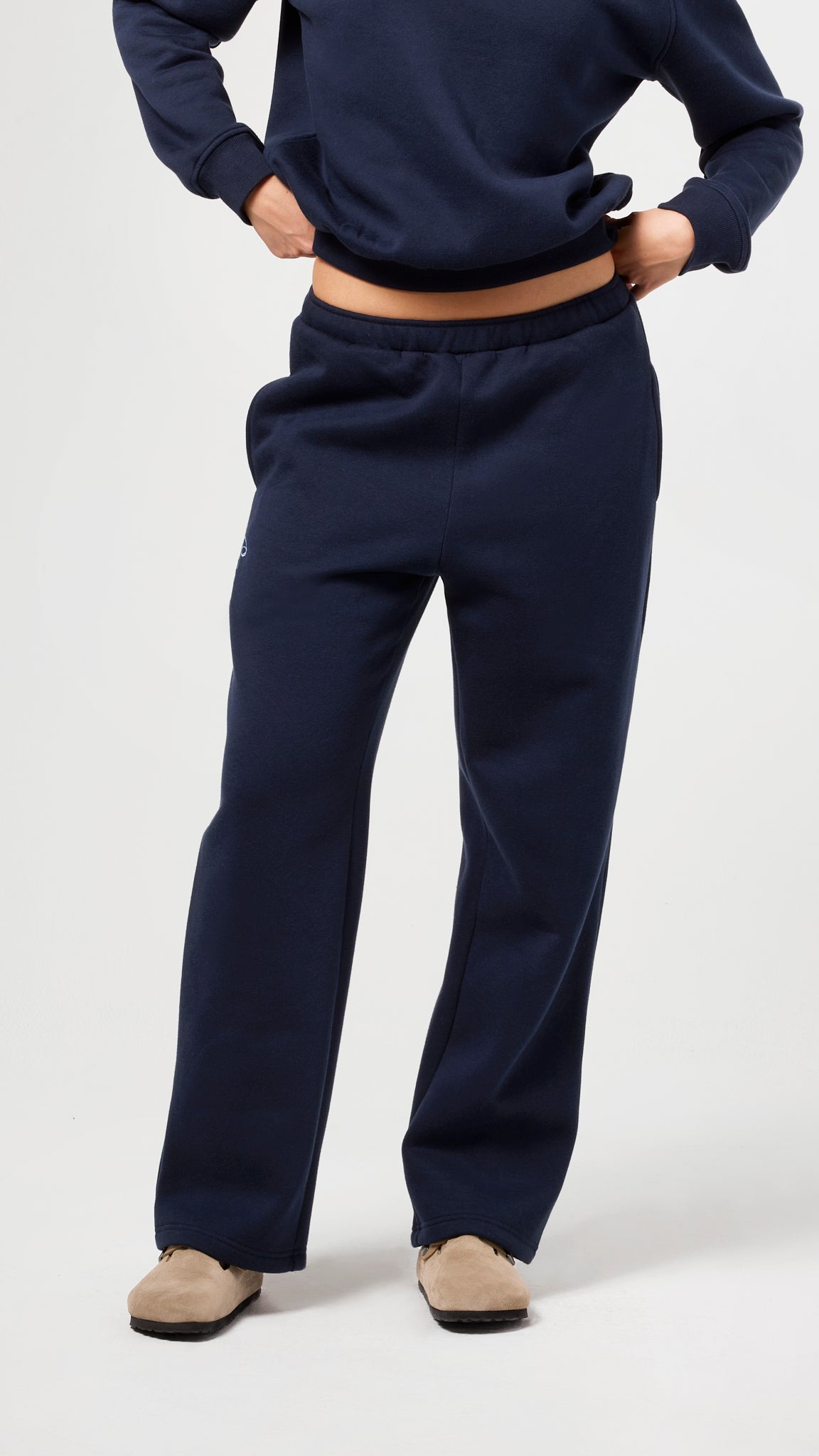 Straight-Cut Sweatpants