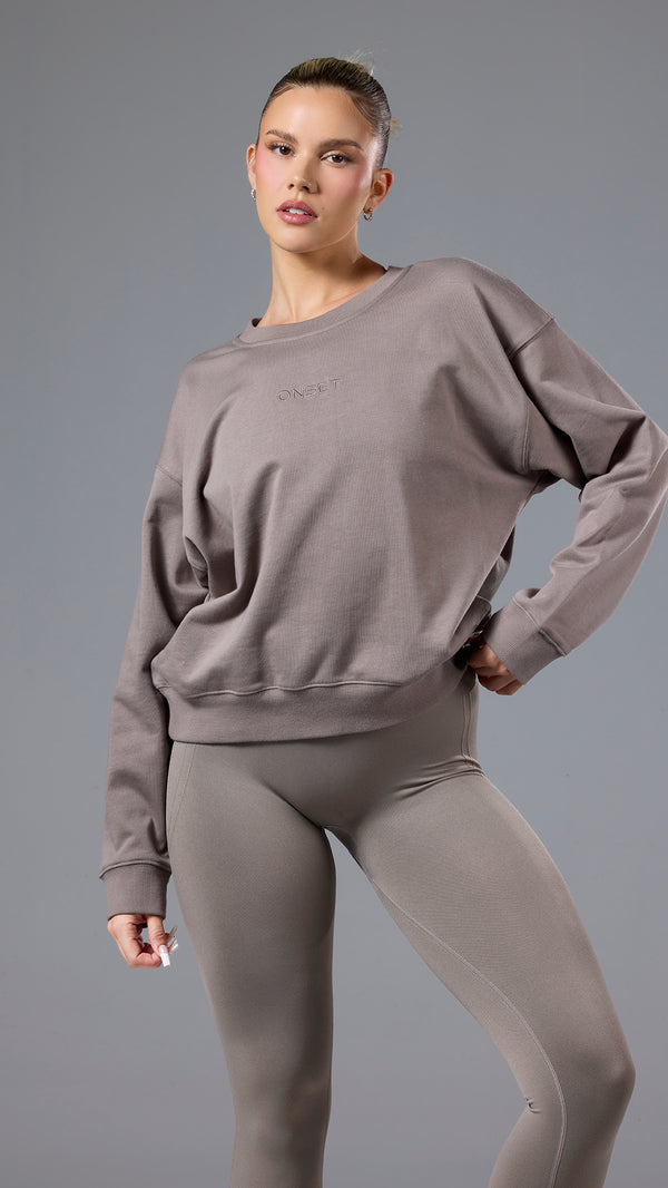 Oversized Crewneck - Vista alternativa