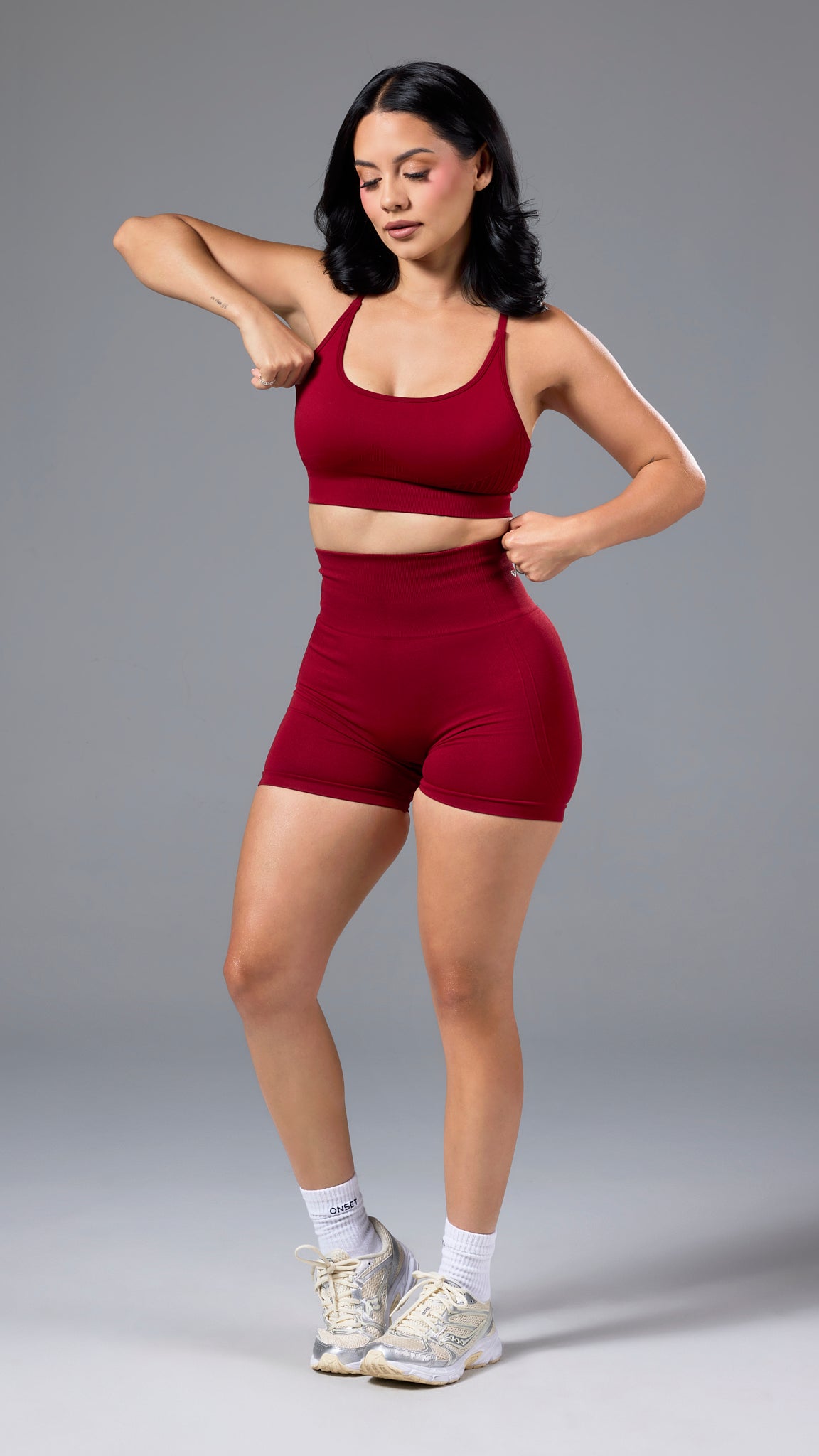 Seamless  High Waist  Shorts 5.5”
