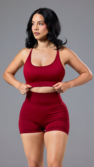 Seamless Adjustable Sports Bra