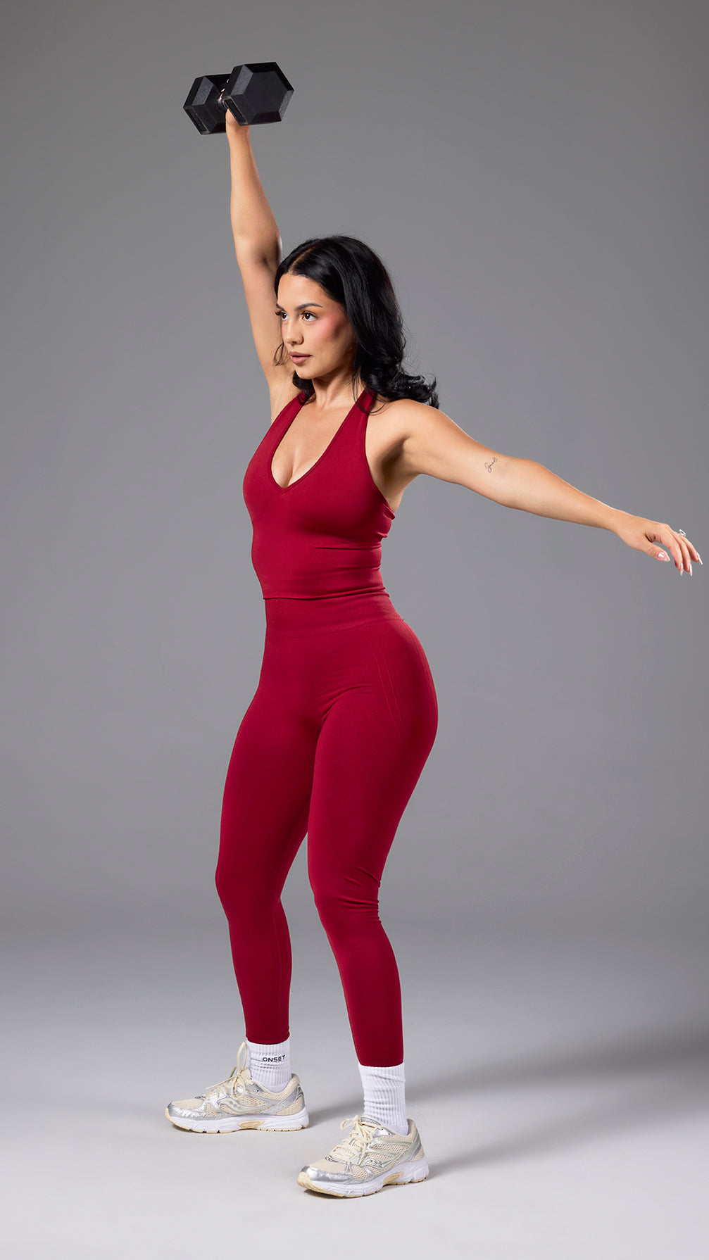 Seamless Halter Midi Tank