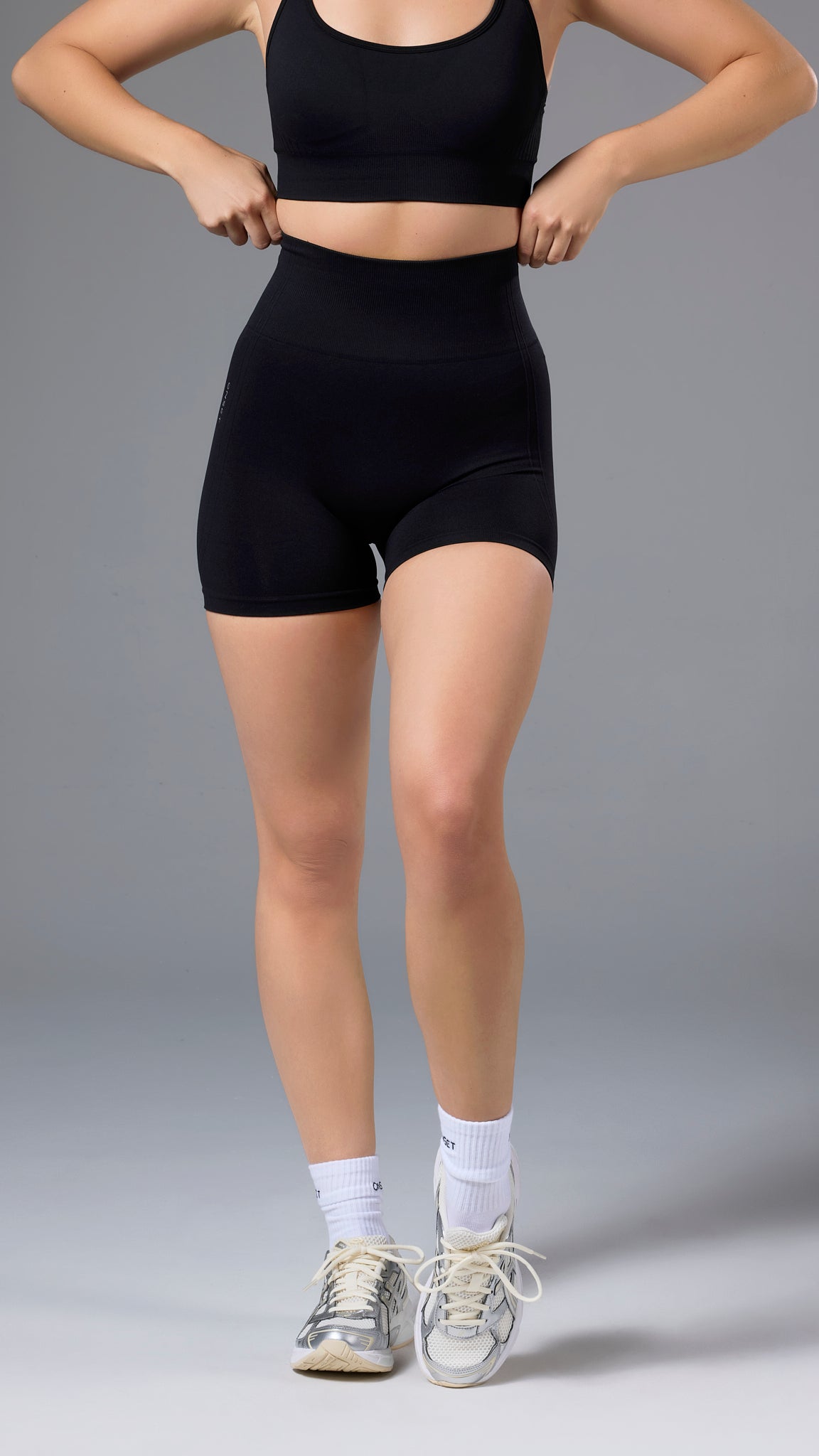Seamless  High Waist  Shorts 5.5”