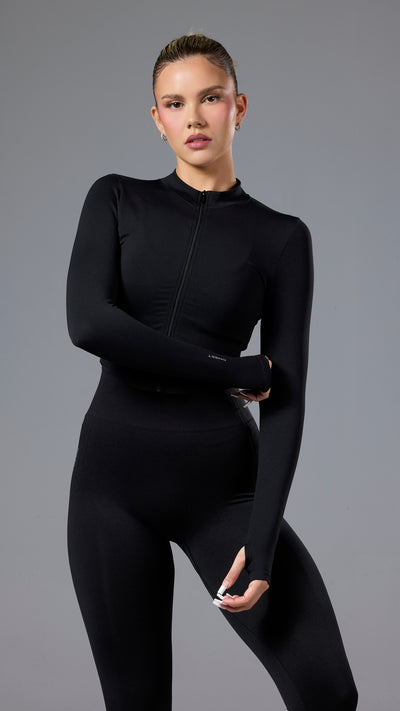 Seamless Zip-Up Jacket
