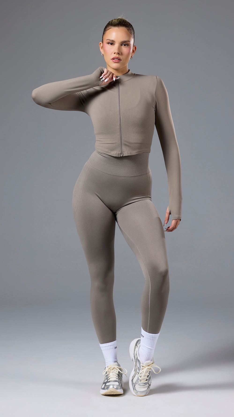 Seamless Zip-Up Jacket