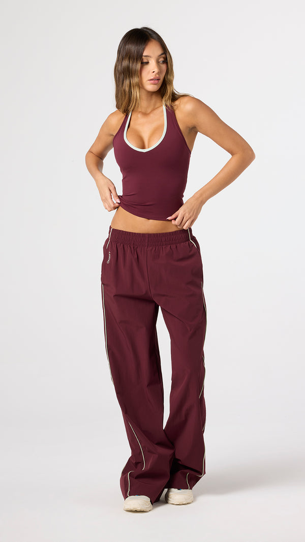 Embody Contrast Halter Tank