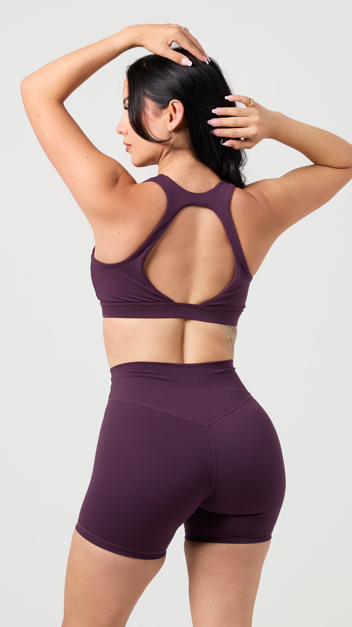 OPEN BACK SPORTS BRA