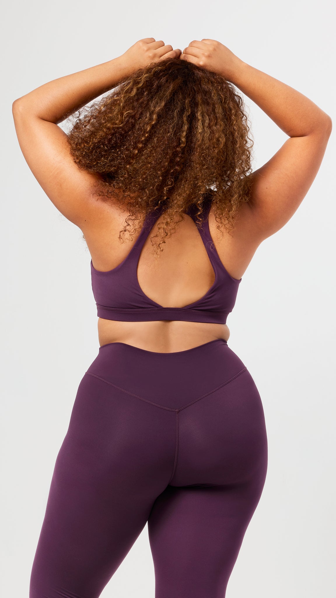 OPEN BACK SPORTS BRA