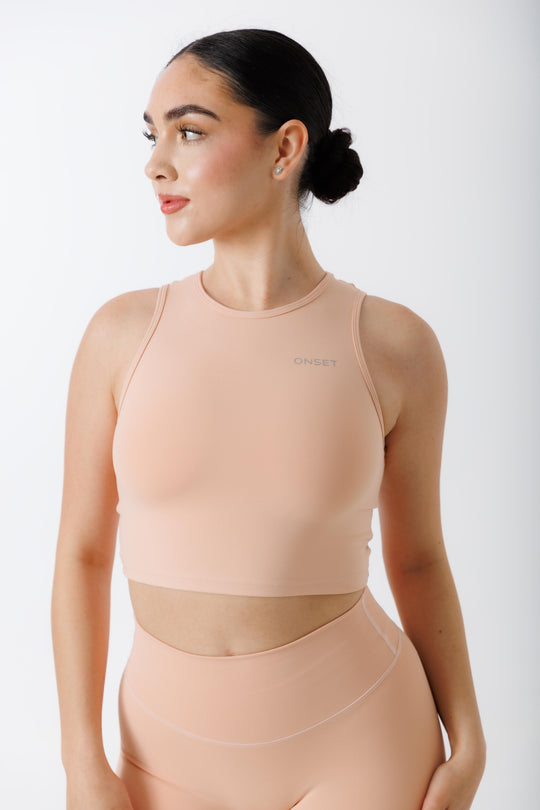 Signature Sleeveless Crop Top – ONSET