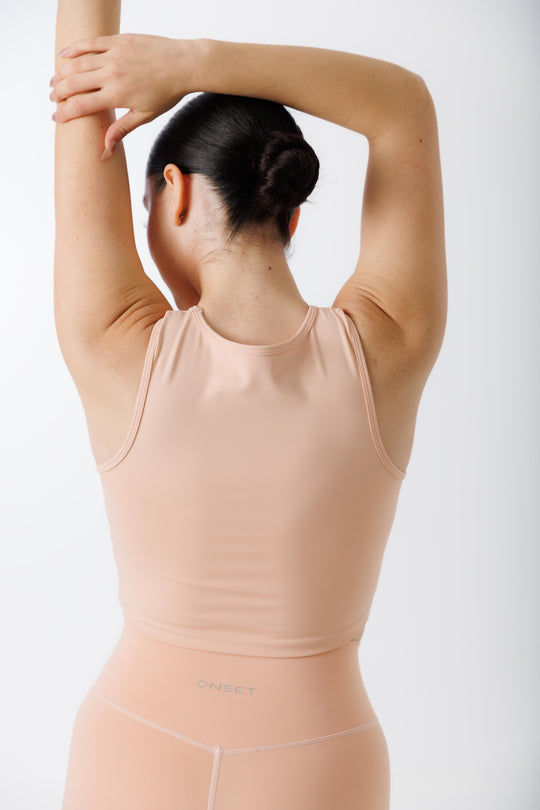 Signature Sleeveless Crop Top – ONSET