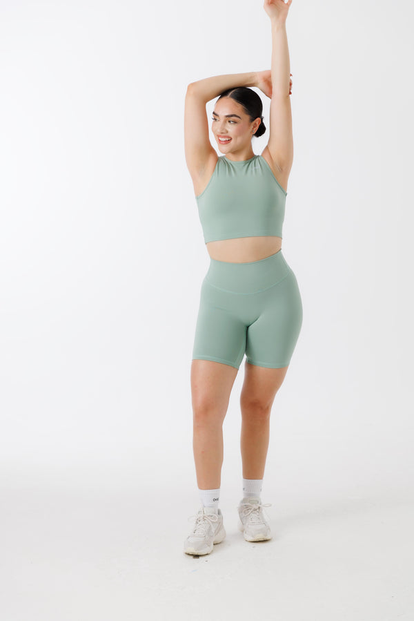 Signature Sleeveless Crop Top - Vista alternativa